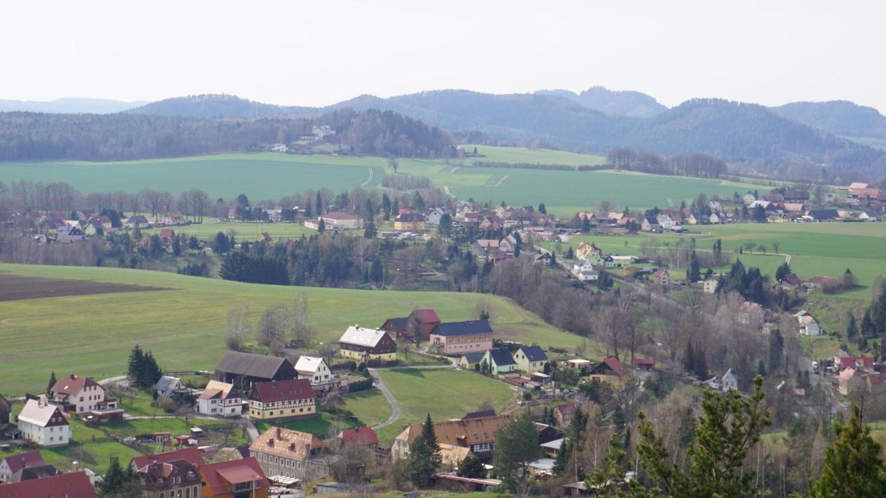 Ferienwohnung Berger Reinhardtsdorf-Schona Luaran gambar